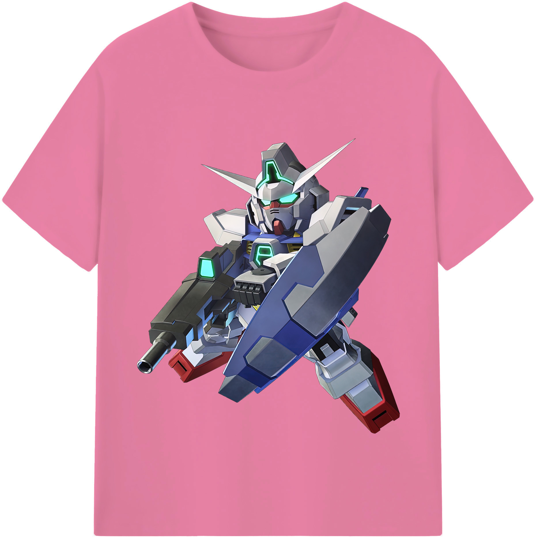 （画像用） 機動戦士ガンダム Mobile Suit Gundam 綿100％半袖Tシャツ（フロントプリント）